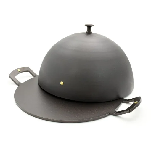 Netherton Foundry Spun Iron Baking Cloche with Baking Plate