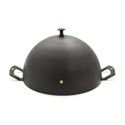 Netherton Foundry Spun Iron Baking Cloche with Baking Plate