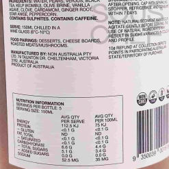 NON2 Caramelised Pear & Kombu Non Alcoholic Wine, 750ml