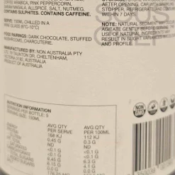 NON7 Stewed Cherry & Coffee Non Alcoholic Wine, 750ml