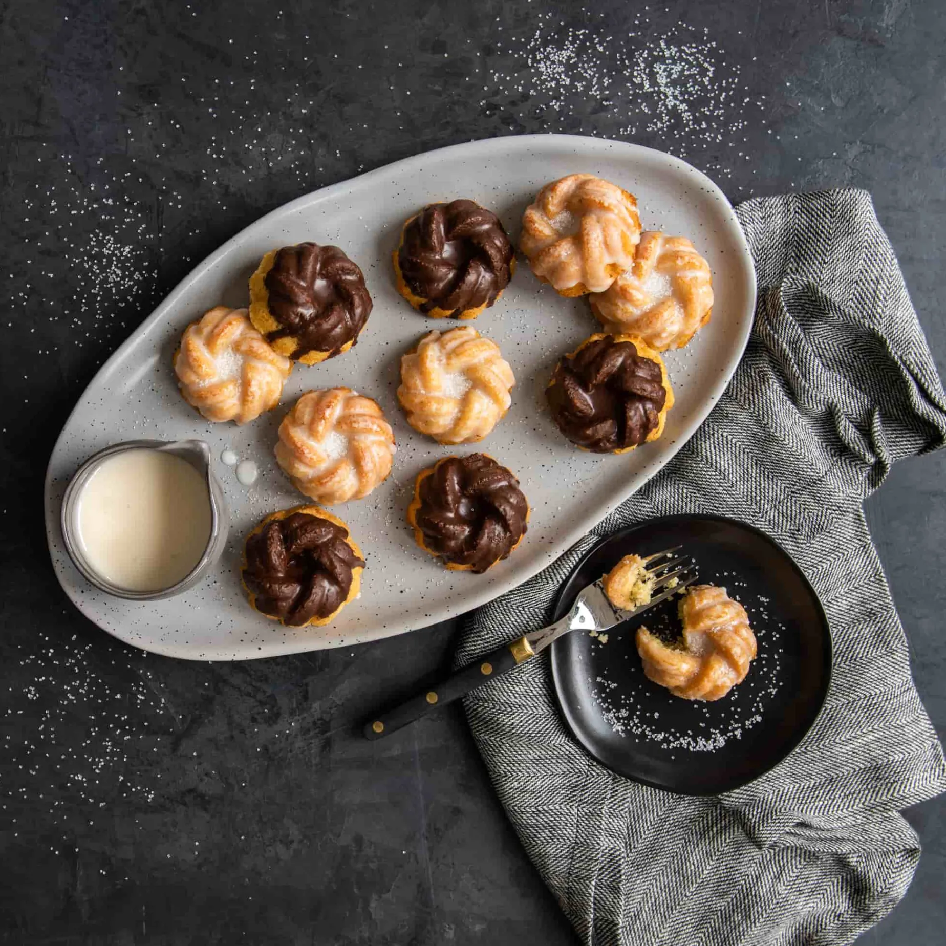 NordicWare Gold Braided Mini Bundt Pan