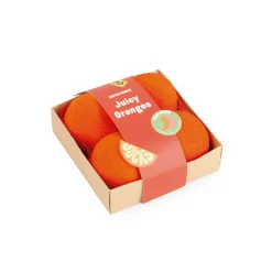 Orange Socks, 2 Pairs