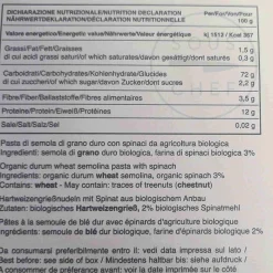 Pasta Liguria Taglierini Verdi, 500g