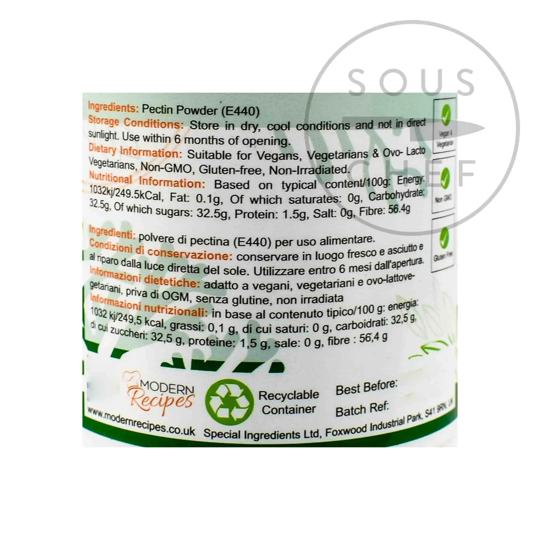 Pectin Powder, 100g