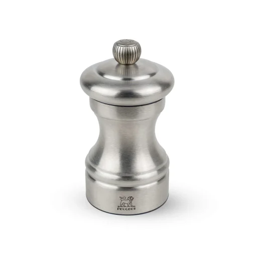 Peugeot Bistro Chef Stainless Steel Salt Mill, 10cm