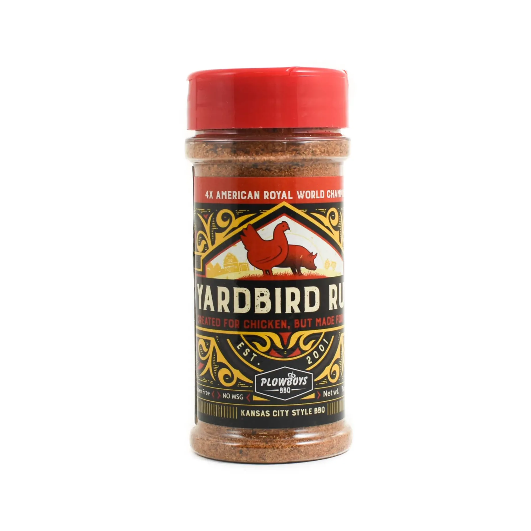 Plowboys BBQ 'Yardbird' Rub, 198g