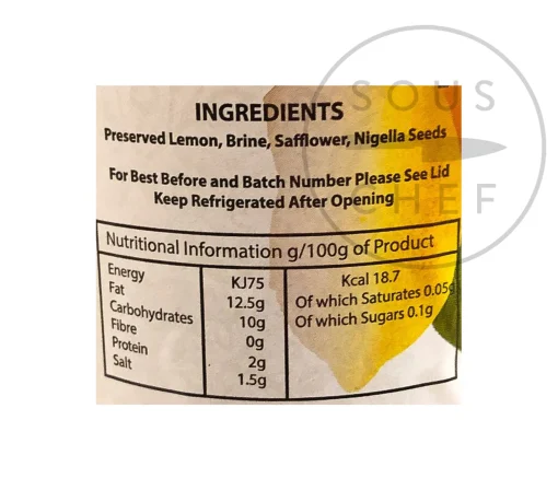 Preserved Lemons, 750g