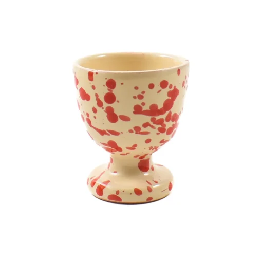 Puglia Red Splatter Egg Cup