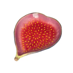 Rockett St George Fig Bowl with Gold Detail, 16x19cm