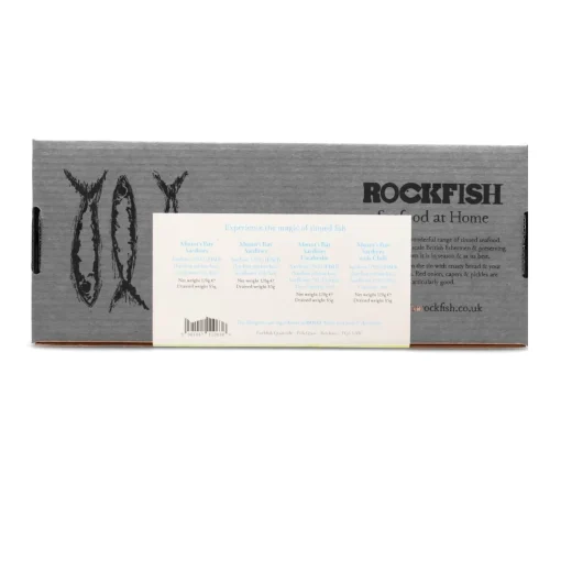 Rockfish Set of 4 Sardines Gift Set, 4x 120g