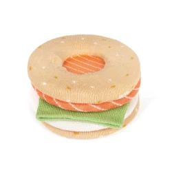 Salmon Bagel Socks
