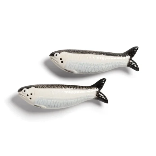 Sardine Salt and Pepper Shakers