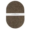 Set of 4 Dash Recycled Oval Placemats, 40cm