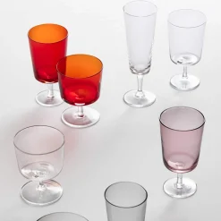 Set of 6 Ichendorf Milano Violet Stemmed Wine Glass