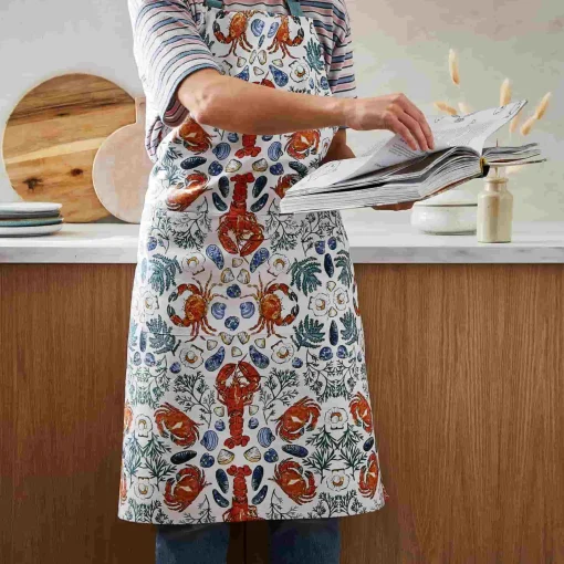 Shellfish Cotton Apron