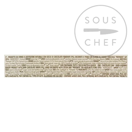 Short Dated Loison Chocolate Filone, 500g