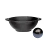 Skeppshult Cast Iron Mustard Seed Grinder & Cast Iron Bowl, 21 cm