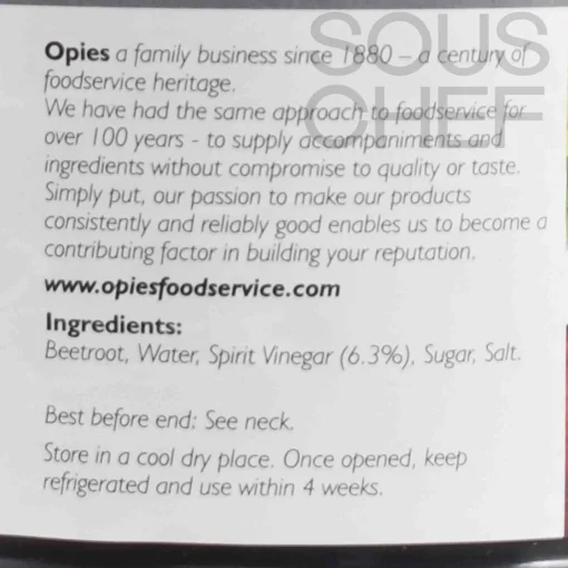 Sliced Beetroot in Vinegar, 2.3kg