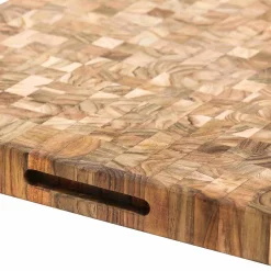 Teakhaus End Grain Butcher Block Rectangular Cutting Board, Large