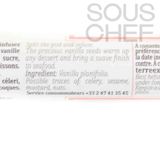 Terre Exotique Bourbon Vanilla From Madagascar, 2 pods