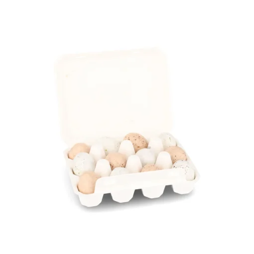 The Chocolate Detective 12 Song Thrush Chocolate Eggs, 150g