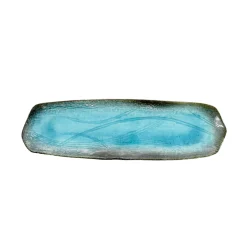 Turquoise Glaze Sushi Platter