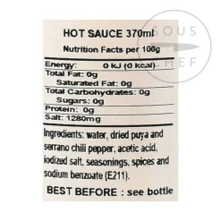 Valentina Hot Sauce, 370ml