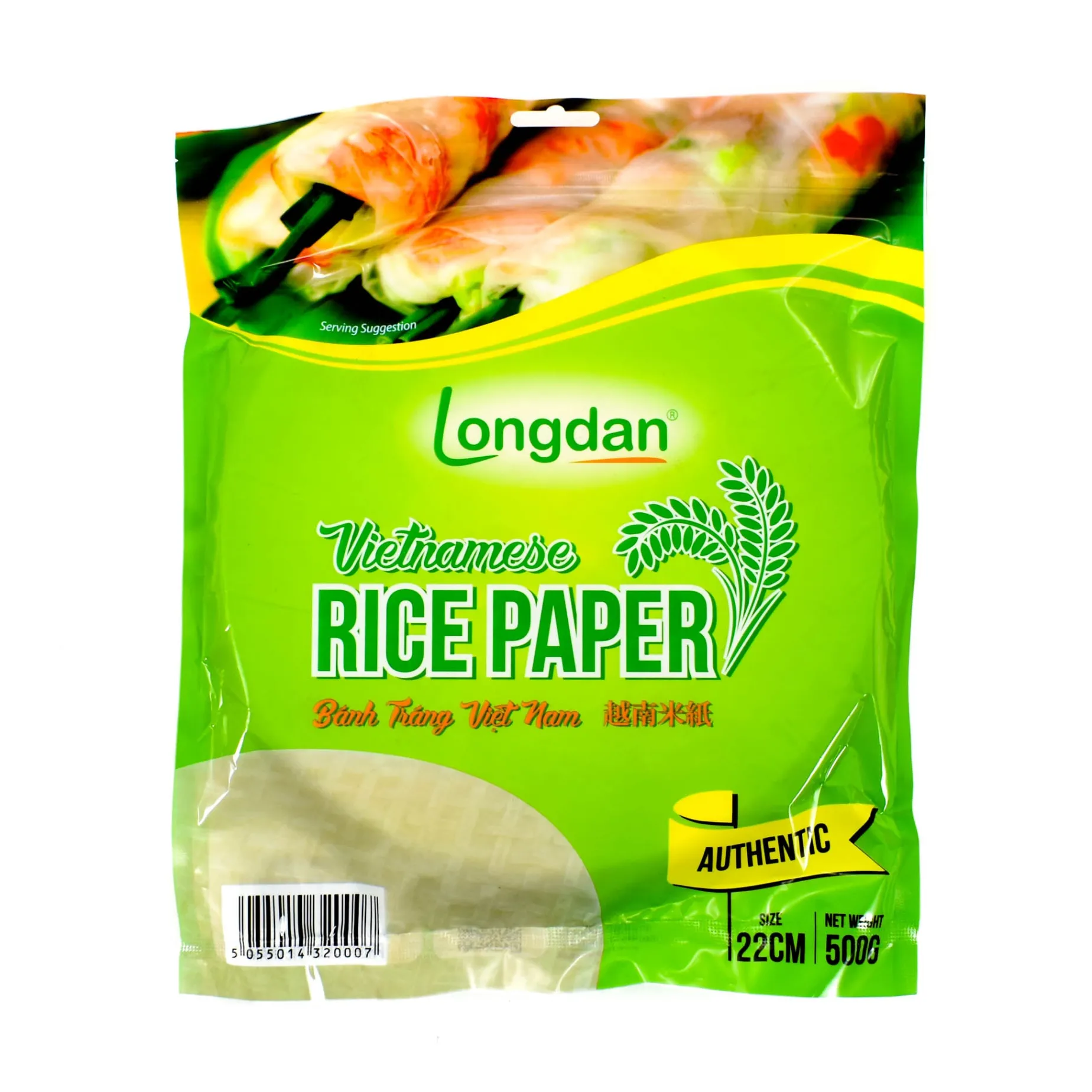 Vietnamese Summer Roll Rice Paper