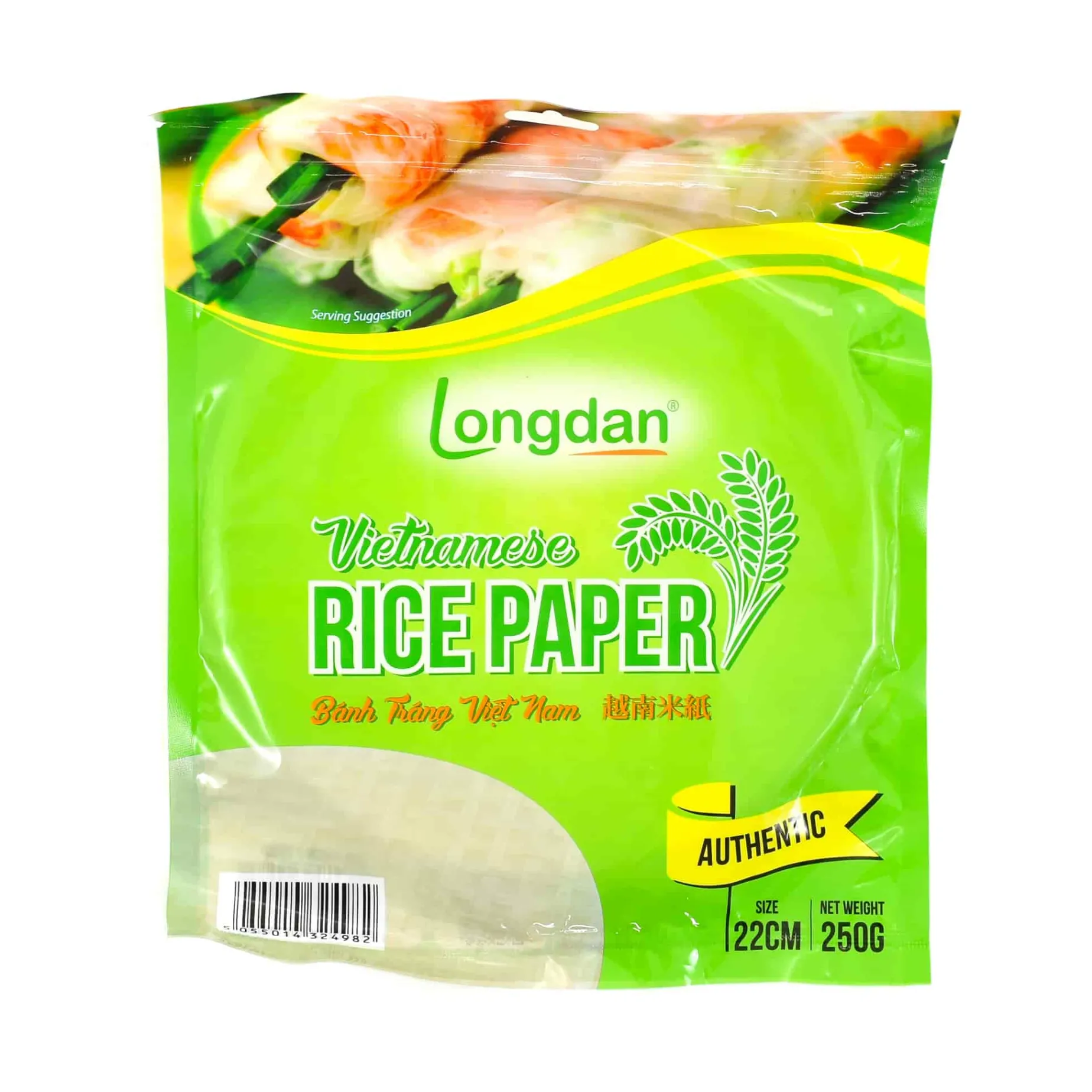 Vietnamese Summer Roll Rice Paper