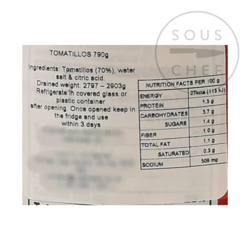 Whole Tomatillos, 790g
