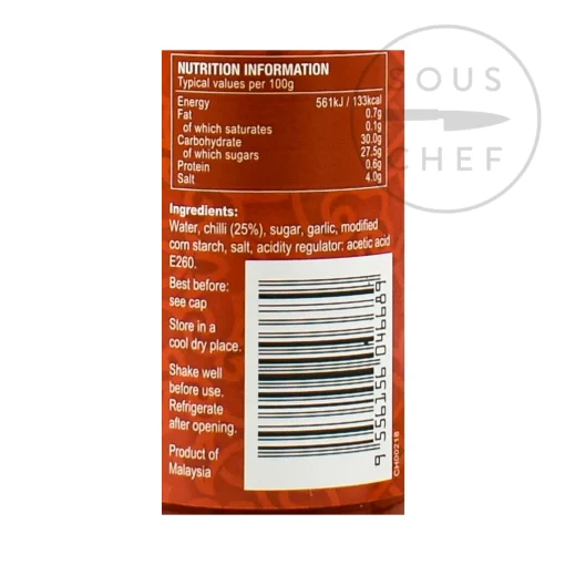 Yeo's Hot Chilli Sauce, 300ml