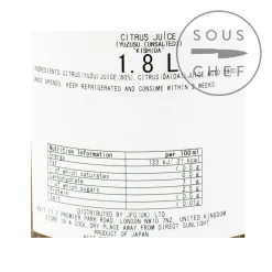 Yuzu Juice 1.8L